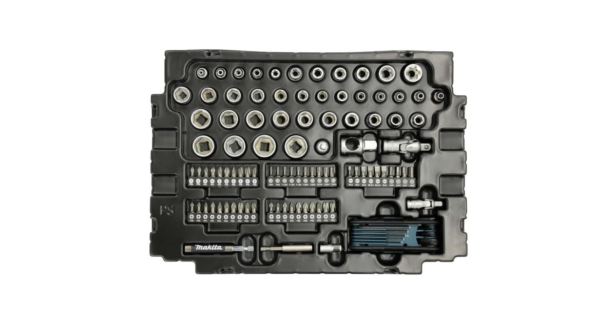 Coffret De 120 Outils à Main MAKITA - Acier Chrome Vanadium - Neuf Sous Blister