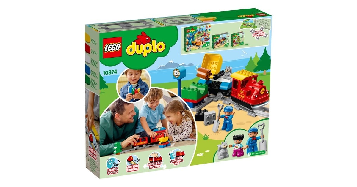 Tren vapor lego duplo store