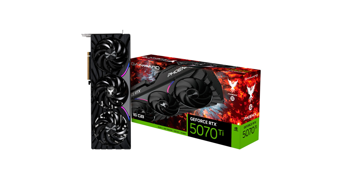 Gainward GeForce RTX 5070 Ti Phoenix-S, Tarjeta gráfica