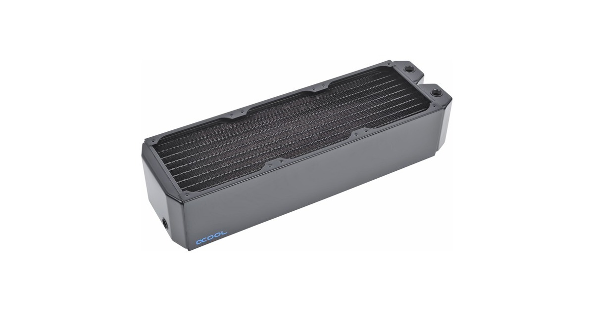 Radiateur PC Alphacool NexXxoS Monsta Noir - Refroidissement Watercooling Laiton/Cuivre 124x400x86mm