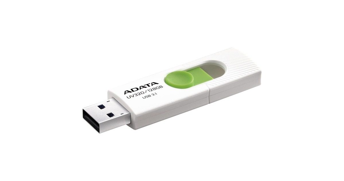 ADATA UV320 Unidad Flash USB 128 GB USB Tipo A 3.2 Gen 1 (3.1 Gen 1) Negro, Azul