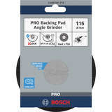 Bosch 2 608 601 713 accesorio para amoladora angular Almohadilla de apoyo, Plato lijador Almohadilla de apoyo, 11,5 cm, Bosch, Negro, 13300 RPM, Plástico