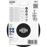 Bosch 2 608 601 713 accesorio para amoladora angular Almohadilla de apoyo, Plato lijador Almohadilla de apoyo, 11,5 cm, Bosch, Negro, 13300 RPM, Plástico