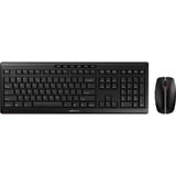 CHERRY Stream Desktop Recharge teclado Ratón incluido Universal RF inalámbrico QWERTY Inglés Negro, Juego de escritorio negro, Completo (100%), Inalámbrico, RF inalámbrico, QWERTY, Negro, Ratón incluido