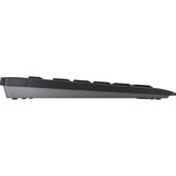 CHERRY Stream Desktop Recharge teclado Ratón incluido Universal RF inalámbrico QWERTY Inglés Negro, Juego de escritorio negro, Completo (100%), Inalámbrico, RF inalámbrico, QWERTY, Negro, Ratón incluido