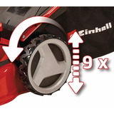 EINHELL GC-PM 46 SM HW-E Li, Cortacésped rojo/Negro