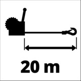 EINHELL Polipasto manual TC-WI 800, Torno 