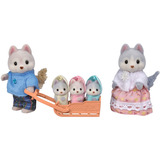 EPOCH Sylvanian Families - Familia Husky, Juegos de construcción 