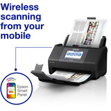 Epson Epson Workforce ES-590W, Escáner de alimentación de hojas negro
