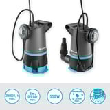 GARDENA Bomba sumergible para agua limpia/agua sucia 20000 BASIC, Bombas presión e inmersión gris/Negro