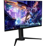 GIGABYTE AORUS Monitor de juegos OLED FO32U2P de 32” - 3840 x 2160 (UHD), 240Hz, 0.03ms, 250 cd/m², KVM, FreeSync Premium Pro, DisplayHDR True Black 400, DisplayPort 2.1, Monitor de gaming negro, 240Hz, 0.03ms, 250 cd/m², KVM, FreeSync Premium Pro, DisplayHDR True Black 400, DisplayPort 2.1, 80 cm (31.5"), 3840 x 2160 Pixeles, 4K Ultra HD, OLED, 0,03 ms, Negro