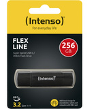 Intenso Flex Line 256 GB, Lápiz USB negro