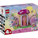 LEGO Gabby's Dollhouse Casa de jardín de Kitty Fees, Juegos de construcción 