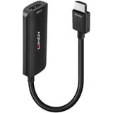 Lindy 38327 adaptador de cable de vídeo 157 m HDMI tipo A (Estándar) DisplayPort Negro, Convertidor negro, 157 m, HDMI tipo A (Estándar), DisplayPort, Macho, Hembra, Derecho