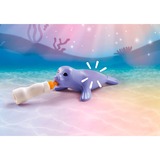 PLAYMOBIL Princess Magic Cuidado de animales submarinos de los habitantes del mar, Juegos de construcción 