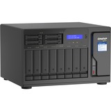 QNAP TVS-h1288X NAS Torre Intel® Xeon® W-1250 16 GB DDR4 0 TB QuTS hero Negro NAS, Torre, Intel® Xeon®, W-1250, 16 GB, DDR4