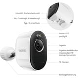 Reolink Argus Series B330 Lite, Cámara de vigilancia blanco