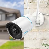 Reolink W320 Bala (forma) Cámara de seguridad IP Exterior 2560 x 1920 Pixeles Pared, Cámara de vigilancia blanco, Cámara de seguridad IP, Exterior, Inalámbrico y alámbrico, Google Assistant, Externo, Pared