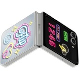 SAMSUNG EF-ZF741CTEGWW funda para teléfono móvil 17 cm (6.7") Transparente gris, Funda, Samsung, Galaxy Z Flip6, 17 cm (6.7"), Transparente