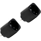 Shelly Plug M Gen3, Toma de corriente con interruptor negro