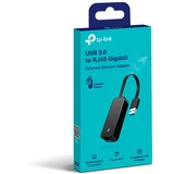 TP-Link UE306 adaptador y tarjeta de red Ethernet 1000 Mbit/s, Adaptador de red Alámbrico, USB, Ethernet, 1000 Mbit/s, Negro