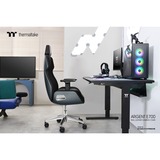 Thermaltake Silla gaming ARGENT E700 Glacier White, Asientos de juego blanco/Negro