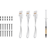 Thermaltake TOUGHFAN EX12 Pro White – Swappable Edition, Ventilador negro