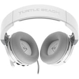Turtle Beach Recon 200 Gen 2 Blanco Auriculares amplificados para juegos para PS5, PS4, Xbox Series X|S, Xbox One y PC, Auriculares para gaming blanco, PS4, Xbox Series X|S, Xbox One y PC, Alámbrico, Juego, 20 - 20000 Hz, 512,6 g, Auriculares, Gris, Blanco