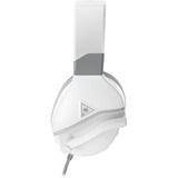 Turtle Beach Recon 200 Gen 2 Blanco Auriculares amplificados para juegos para PS5, PS4, Xbox Series X|S, Xbox One y PC, Auriculares para gaming blanco, PS4, Xbox Series X|S, Xbox One y PC, Alámbrico, Juego, 20 - 20000 Hz, 512,6 g, Auriculares, Gris, Blanco