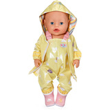 ZAPF Creation BABY born® Conjunto para lluvia 43cm, Accesorios para muñecas 