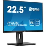 iiyama ProLite XUB2395WSU-B5 pantalla para PC 57,1 cm (22.5") 1920 x 1200 Pixeles WUXGA LED Negro, Monitor LED negro (mate), 57,1 cm (22.5"), 1920 x 1200 Pixeles, WUXGA, LED, 4 ms, Negro