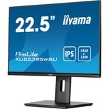 iiyama ProLite XUB2395WSU-B5 pantalla para PC 57,1 cm (22.5") 1920 x 1200 Pixeles WUXGA LED Negro, Monitor LED negro (mate), 57,1 cm (22.5"), 1920 x 1200 Pixeles, WUXGA, LED, 4 ms, Negro