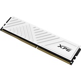 ADATA GAMMIX D35 módulo de memoria 8 GB 1 x 8 GB DDR4 288-pin DIMM, Memoria RAM blanco, 8 GB, 1 x 8 GB, DDR4, 3200 MHz, 288-pin DIMM