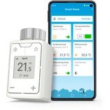 AVM 302 Válvulas termostáticas de radiadores, Termostato de la calefacción blanco, FRITZ!DECT 302, Blanco, Botones, 0 - 50 °C, M30 x 1.5mm, 40 m, °C