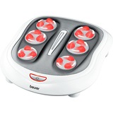 Beurer Masajeador de pies Shiatsu FM60, Aparato de masaje blanco/Gris, Minorista