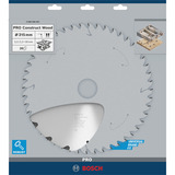 Bosch 2 608 640 691 hoja de sierra circular 31,5 cm 1 pieza(s) Madera para construcción, 31,5 cm, 3 cm, 2,2 mm, 3,2 mm, 7/42