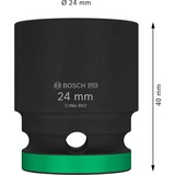 Bosch Dado de impacto PRO 24mm, 3/4", Llave de tubo negro