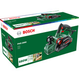 Bosch PHO 2000 Negro, Verde 19500 RPM 680 W, Cepillo eléctrico verde/Negro, Negro, Verde, 19500 RPM, 2 mm, 8,2 cm, 8 mm, 97 dB