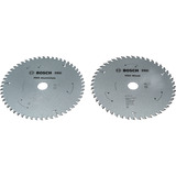 Bosch PRO hoja de sierra circular inalámbrica para madera/aluminio 165 mm, paquete doble 