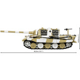 COBI Cazacarros TIGER Ausf. B Jagdtiger, Juegos de construcción 