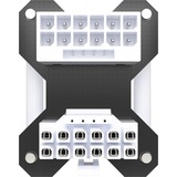 Corsair 2nd Generation 180° PCIe 5.x 12V-2x6 Power Bridge - Estilo A, Puente blanco