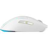 Corsair M75 WIRELESS, Ratones para gaming blanco