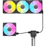 Corsair iCUE LINK RX120 RGB, Ventilador negro