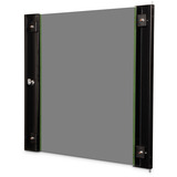 Digitus DN-19 DOOR-12-U-SW, Panel frontal negro
