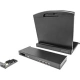 Digitus Switch KVM modular CAT 5 de 8 puertos negro