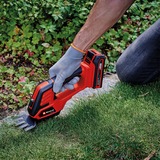 EINHELL GE-CG 18/100 tijera de césped inalámbrica 8 mm 18 V Ión de litio Negro, Rojo, Podadora rojo/Negro, 8 mm, 20 cm, 10 cm, Negro, Rojo, Ión de litio, 18 V