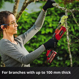 EINHELL GE-GS 18 Li - Solo, 3408290, Serrucho podador rojo/Negro