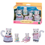 EPOCH Sylvanian Families - Familia de Leopardos de las Nieves, Juegos de construcción 