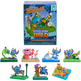 Just Play Figuras coleccionables Disney Stitch Goes Wild, Muñecos 