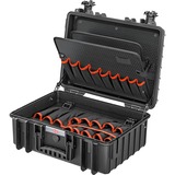 KNIPEX 00 21 35 LE caja de herramientas Negro Polipropileno (PP) Negro, Polipropileno (PP), Resistente al polvo, Resistente a golpes, Resistente al agua, 470 mm, 370 mm, 190 mm